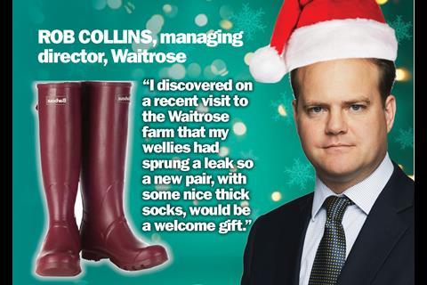 Rob Collins, managing director, Waitrose